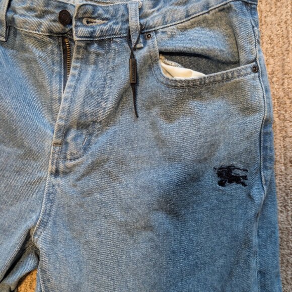 Supreme Burberry Jeans Washed Blue - Picture 2 of 6